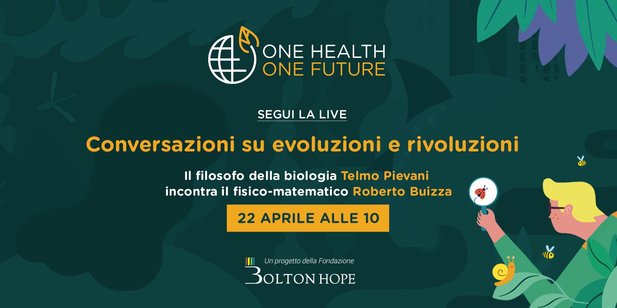 Conversazioni su evoluzioni e rivoluzioni con Roberto Buizza